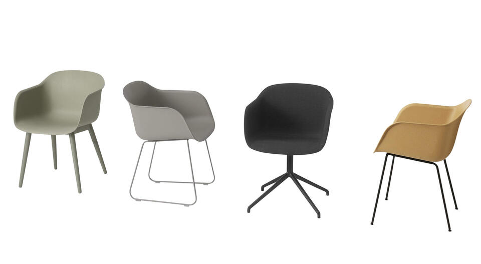 Fiber Chair, Stool & Bar Stool